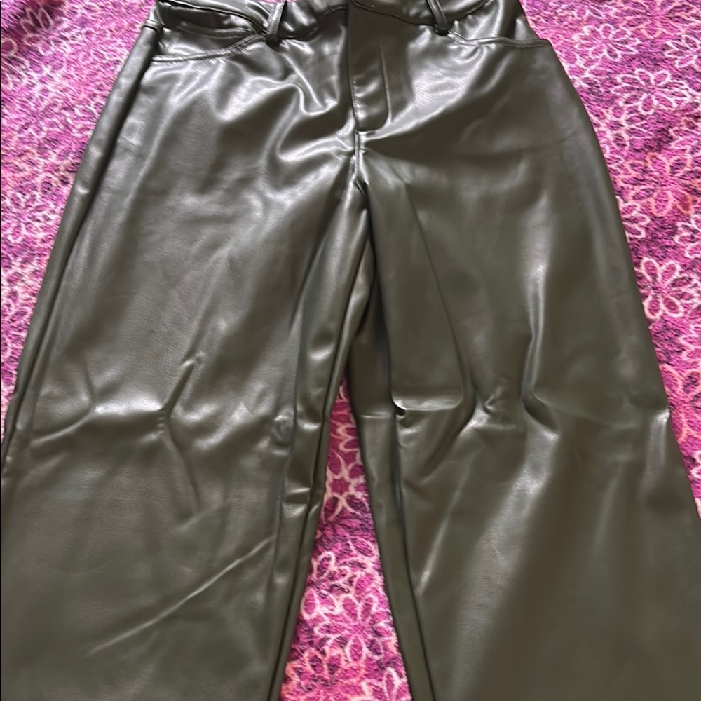ASOS Olive Green Boot Cut Pants